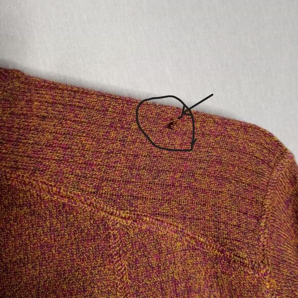 Robert Graham Class Fit Sweater Men's Multi Color 1/4 Zip Long Sleeve XL (Flaws) - Picture 8 of 11